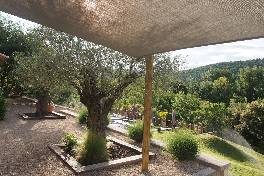 La Maison Des Collines Hotell Allemagne-en-Provence Exteriör bild