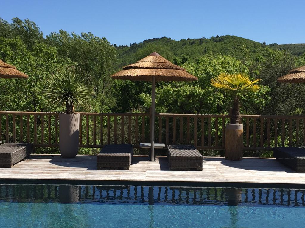 La Maison Des Collines Hotell Allemagne-en-Provence Exteriör bild